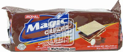 Magic Creams (Chocolate) (朱古力忌廉夾心餅) - Click Image to Close