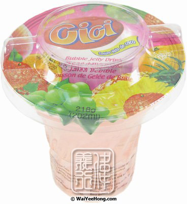Bubble Jelly Drink (Peach) (喜之郎果粒爽 (桃子)) - Click Image to Close