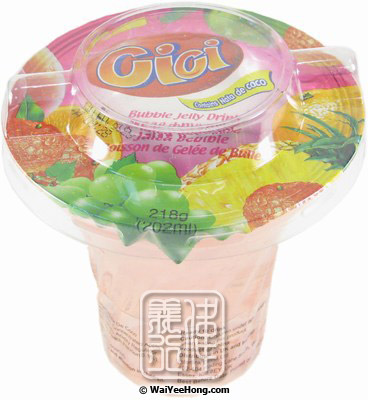 Bubble Jelly Drink (Peach) (喜之郎果粒爽 (桃子)) - Click Image to Close