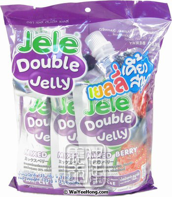 Double Jelly Drinks Pouches Multipack (Mixed Berry) (綜合果凍爽) - Click Image to Close