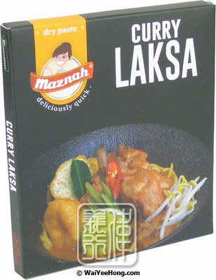 Curry Laksa Dry Paste (叻沙醬) - Click Image to Close