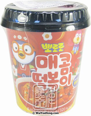 Pororo Spicy Tteokbokki Cup (韓國辣年糕條) - Click Image to Close
