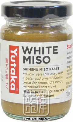 White Miso (Shinshu Miso Paste) (日本白味噌) - Click Image to Close