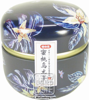Peach Oolong Tea Gift Tin (蜜桃烏龍茶 櫻花小罐) - Click Image to Close