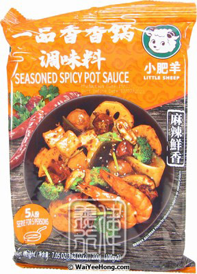 Seasoned Spicy Pot Sauce (小肥羊 一品香香鍋調料) - Click Image to Close