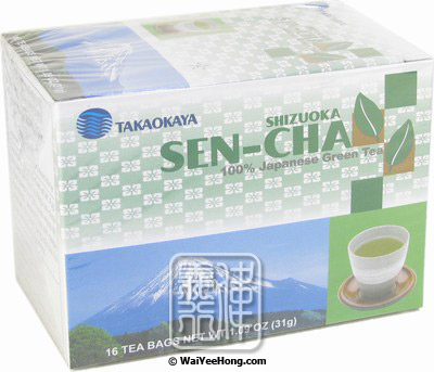 Japanese Green Tea (Seni-Cha 16 Teabags) (日本綠茶) - Click Image to Close