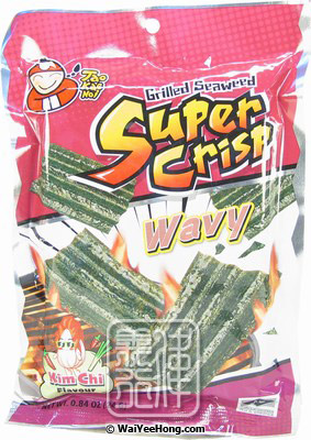 Grilled Seaweed (Kim Chi Flavour) (小老板泡菜味烤紫菜) - Click Image to Close