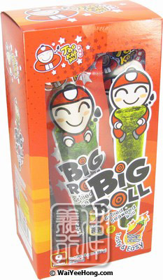 Big Roll Grilled Seaweed Rolls (Spicy) (小老闆紫菜卷 (辣味)) - Click Image to Close