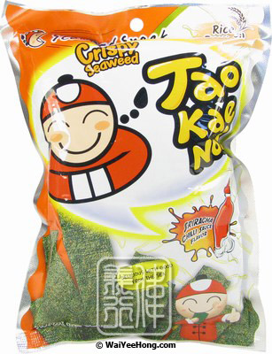 Crispy Seaweed Snack (Sriracha Chilli Sauce Flavour) (小老板是拉差紫菜) - Click Image to Close