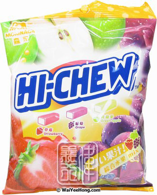 Hi-Chew Chewy Candy Share Bag (Grape, Strawberry, Apple) (森永嗨啾水果糖) - Click Image to Close