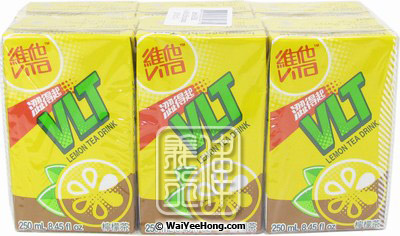 VLT Lemon Tea Drink (維他 檸檬茶) - Click Image to Close