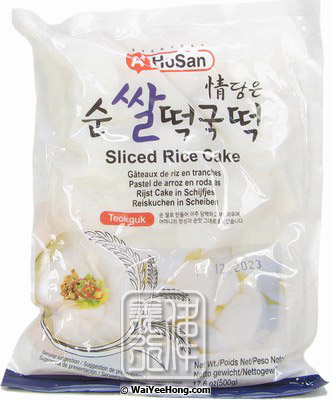Sliced Rice Cake (韓國年糕片) - Click Image to Close
