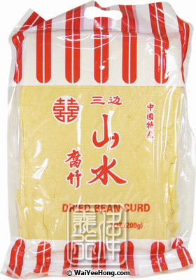 Dried Beancurd Sheets (中聯雙囍 腐竹片) - Click Image to Close