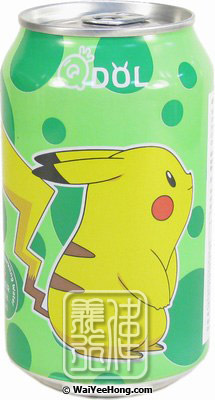 Pokemon Sparkling Water Drink (Lime Flavour Pikachu) (小精靈汽泡水 (青檸)) - Click Image to Close