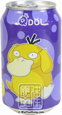 Pokemon Sparkling Water Drink (Grape Flavour Psyduck) (小精靈汽泡水 (葡萄)) - Click Image to Close