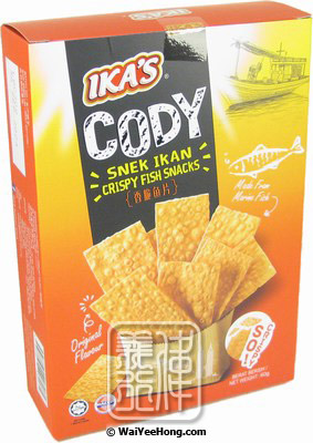 CODY Crispy Fish Snacks Snek Ikan (Original) (香脆魚片) - Click Image to Close