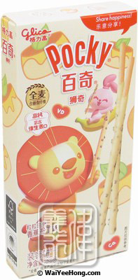 Animal Pocky Biscuit Sticks (Banana Pudding) (百奇 (香蕉朱古力)) - Click Image to Close