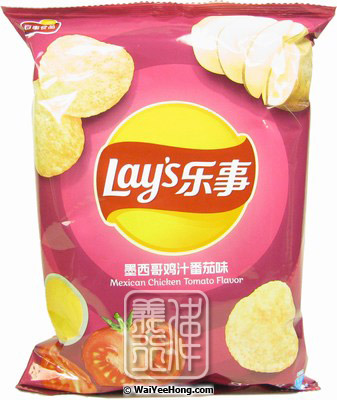 Potato Chips Crisps (Mexican Tomato Chicken Flavour) (樂事薯片(雞汁番茄)) - Click Image to Close