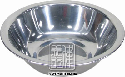 Stainless Steel Bowl (16cm) (不銹鋼碗) - Click Image to Close