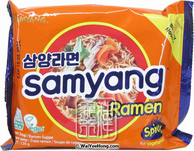 Instant Noodles Spicy Ramen Soup (三養拉麵) - Click Image to Close