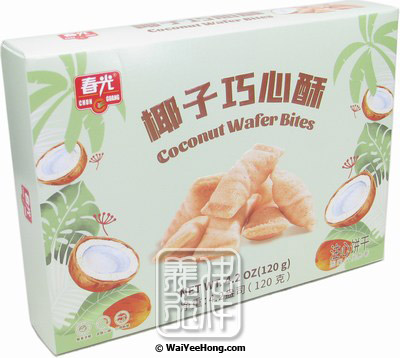 Coconut Wafer Bites (春光 椰子巧心酥) - Click Image to Close