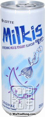 Carbonated Yoghurt Drink (Original Yogurt) (樂天牛奶梳打汽水) - Click Image to Close
