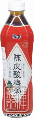 Sour Plum Soup Drink (康師傅酸梅湯) - Click Image to Close