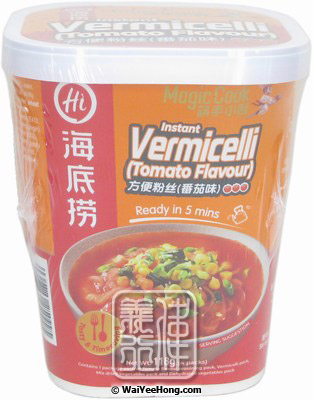 Instant Vermicelli Cup Noodles (Tomato Flavour) (海底撈方便粉絲 (番茄)) - Click Image to Close