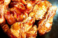 Sticky Oriental Soy Chicken Wings