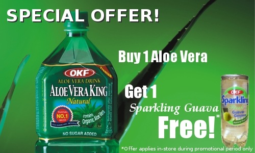 OKF Aloe Vera Offer Banner