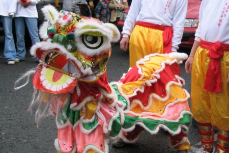 Baby Lion Dance