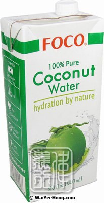 FOCO Coconut Water 100%