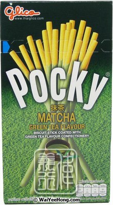 Pocky Matcha Green Tea Flavour