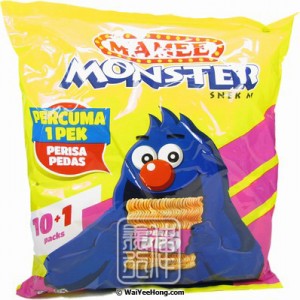 Mamee Monster Snek Mi Noodle Snack (BBQ)